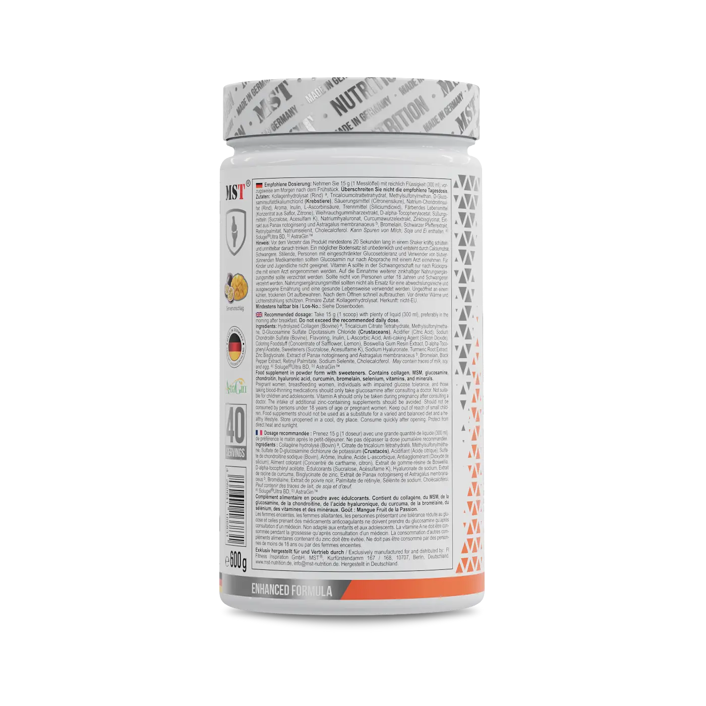 MST® Flex Pro Манго-Маракуйя 600 г Замовити