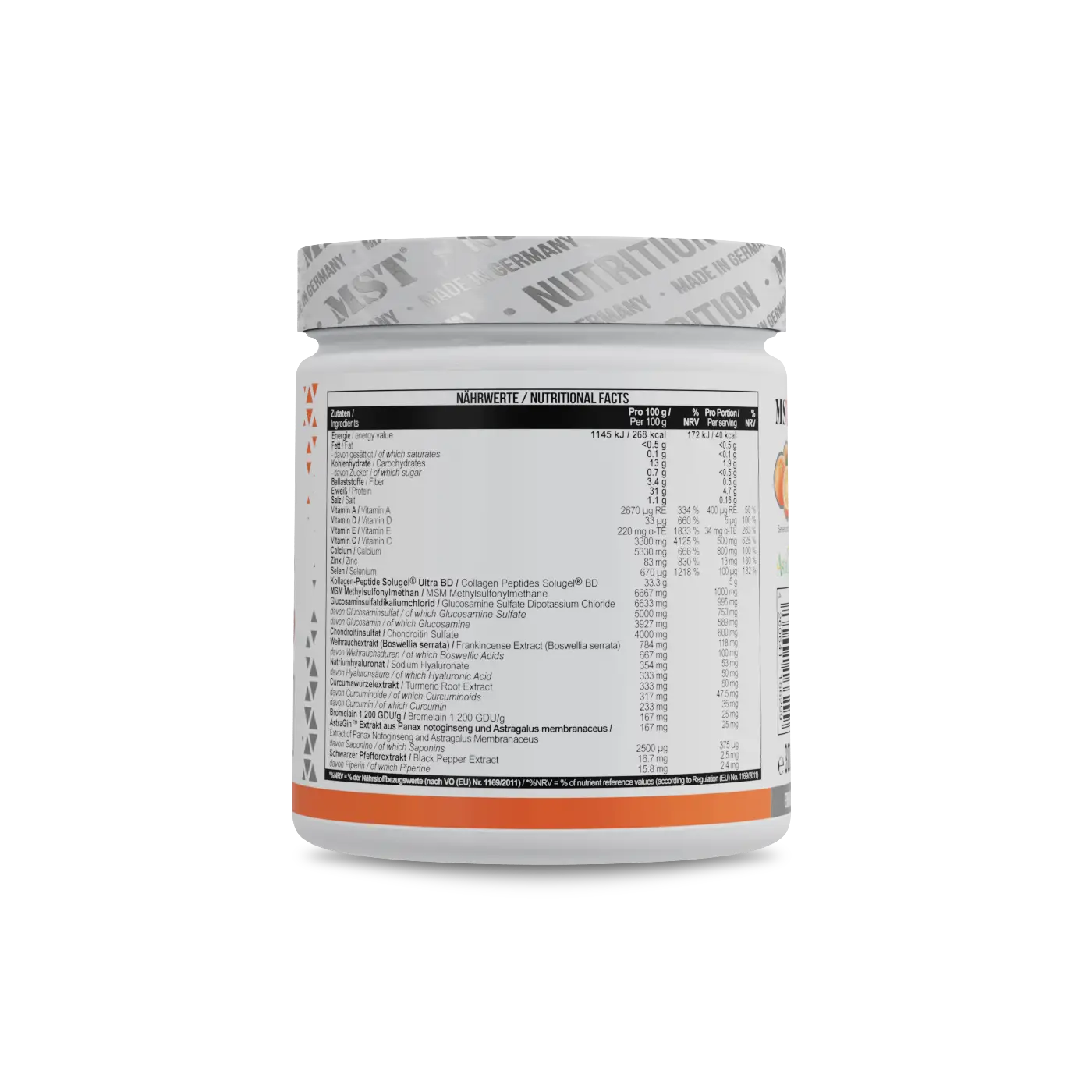 MST® Flex Pro Апельсин 300г Упаковка
